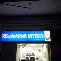 Photo taken at Wonder Wash 24hrs Self-service Laundromat by William Chan on 7/18/2013