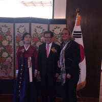 Photo taken at embajada de corea by Veronica T. on 10/2/2015