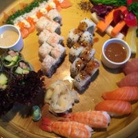 Photo taken at Sticks&amp;#39;n&amp;#39;Sushi by Alexander on 4/2/2015