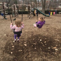 Photo taken at Memorial Park Playground by Megan C. on 1/27/2018