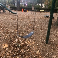 Photo taken at Memorial Park Playground by Megan C. on 11/3/2019