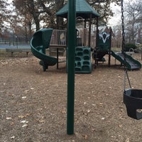 Photo taken at Memorial Park Playground by Megan C. on 12/3/2017