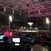 Photo taken at Minges Coliseum by David C. on 5/14/2016