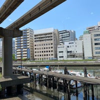 Photo taken at 渚橋 by murakami y. on 6/7/2020