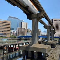 Photo taken at 渚橋 by murakami y. on 6/7/2020