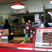Photo taken at Domino&amp;#39;s Pizza by Stephanie B. on 3/14/2013