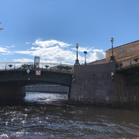 Photo taken at Мало-Конюшенный мост by Evgeniy K. on 6/2/2021