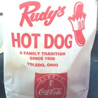 Photo taken at Rudy&#39;s Hot Dog by Shawn S. on 5/18/2013