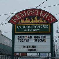 Photo taken at Kempsters Cookhouse &amp;amp; Eatery by Royal LePage A. on 4/21/2013