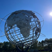 Photo taken at The Unisphere by Jane S. on 9/1/2023