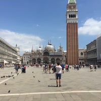 Photo taken at Saint Mark&amp;#39;s Square by Sergio P. on 5/31/2016