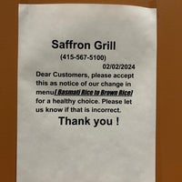 Foto tirada no(a) Saffron Grill por Peggy em 2/5/2024