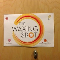 Photo taken at The Waxing Spot by Stephanie T. on 4/17/2013