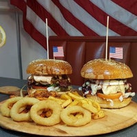 Снимок сделан в American Burger &amp;amp; Steak House пользователем Nick D. 5/24/2020