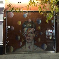 Photo taken at David Bowie Mural by Thomas D. on 11/16/2019