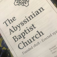 Photo taken at Abyssinian Baptist Church by Jem P. on 6/17/2018