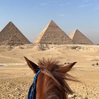 Photo taken at Great Pyramids of Giza by مشاري on 4/18/2024