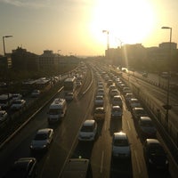 Photo taken at Mecidiyeköy Metrobüs Durağı by SAMET A. on 4/30/2013