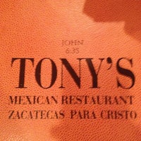 Photo taken at Tony&amp;#39;s Mexican Restaurant by Lisa H. on 5/2/2013