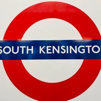 Photo taken at South Kensington London Underground Station by Petra M. on 11/2/2023