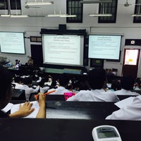 Photo taken at Physics 1 Building by Nutcha P. on 8/26/2015
