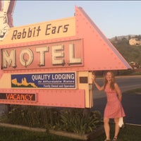 Photo taken at Rabbit Ears Motel by Laura M. on 6/15/2017