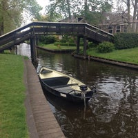 Photo taken at Giethoorn by Cagatay C. on 5/17/2016
