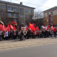 Photo taken at Остановка «Гостиница Калининград» by Pavel Y. on 5/1/2013