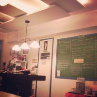 Photo taken at The Midnight Owl Snack &amp;amp; Study Cafe by Therene Q. on 4/13/2013