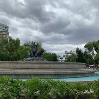 Photo taken at Plaza de la Villa de Madrid by Nallely V. on 6/1/2019