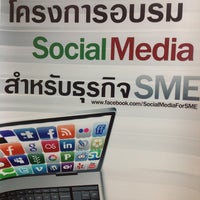 Photo taken at โครงการพัฒนาศักยภาพการตลาดของ SMEs ด้วย Social media by Ling 蔡. on 1/28/2013
