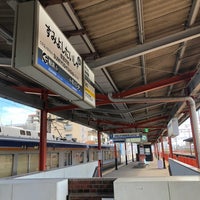 Photo taken at Sumiyoshitaisha Station by えけある on 7/31/2022