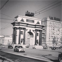 Photo taken at Triumphal Arch by Laura P. on 5/2/2013