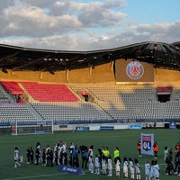 Photo taken at Stade Jean-Bouin by Linda N. on 5/29/2022