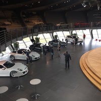 Photo taken at Porsche Werk Leipzig by Илья О. on 3/5/2017