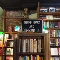Photo taken at Three Lives &amp;amp; Company by Sofia M. on 9/23/2018