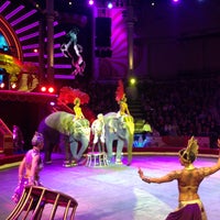 Photo taken at Nikulin Moscow Circus on Tsvetnoi Boulevard by Ирина Р. on 4/13/2013