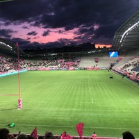 Photo taken at Stade Jean-Bouin by Olgi M. on 9/7/2019