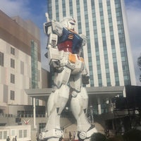 Photo taken at Gundam Front Tokyo Official Shop by Mony F. on 12/27/2015