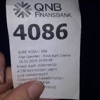 Photo taken at QNB Finansbank by Nevşah B. on 1/16/2019