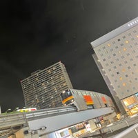 Photo taken at 立川駅南口ペデストリアンデッキ by Anita Kazuki M. on 8/17/2022