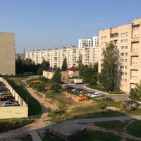 Photo taken at район Щусева by Elenka P. on 8/7/2014