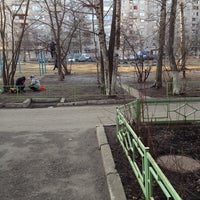 Photo taken at район Щусева by Elenka P. on 3/22/2014