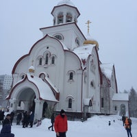 Photo taken at Храм Святого великомученика Георгия Победоносца by Sergey V. on 1/7/2015