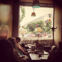 Photo taken at Кофе Хауз / Coffee House by Ksenia🍒 on 5/26/2013