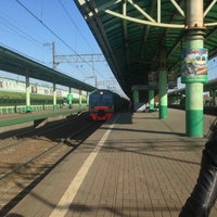 Photo taken at Vykhino Railway Station by Christina M. on 5/2/2013