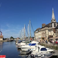 Photo taken at Port d’Honfleur by Prim P. on 7/25/2016