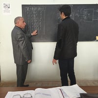 Photo taken at Azərbaycan Texniki Universiteti / Azerbaijan Technical University by Burak Ö. on 4/15/2016
