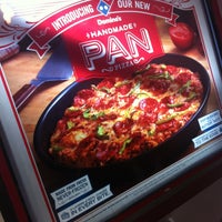 Photo taken at Domino&amp;#39;s Pizza by Agustina O. on 3/17/2013