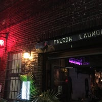 Photo taken at Falcon Laundry Bar &amp;amp; Restaurant by Florian K. on 10/9/2016
